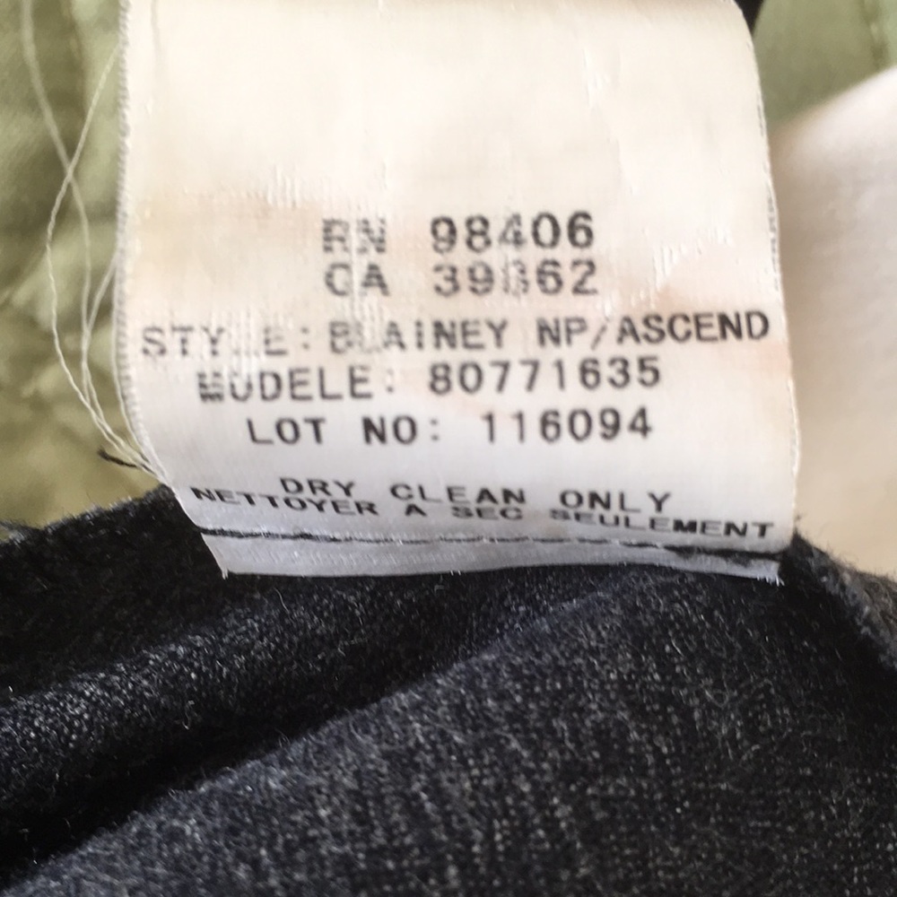 Final sale Theory size 2 wool blend charcoal gray dress. - Picture 9 of 12